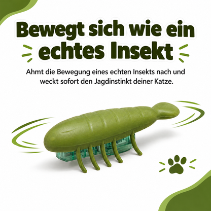 PounceBug – Interaktives Käfer-Spielzeug für Katzen