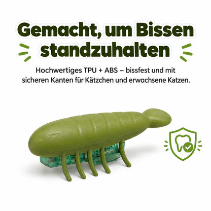 PounceBug – Interaktives Käfer-Spielzeug für Katzen